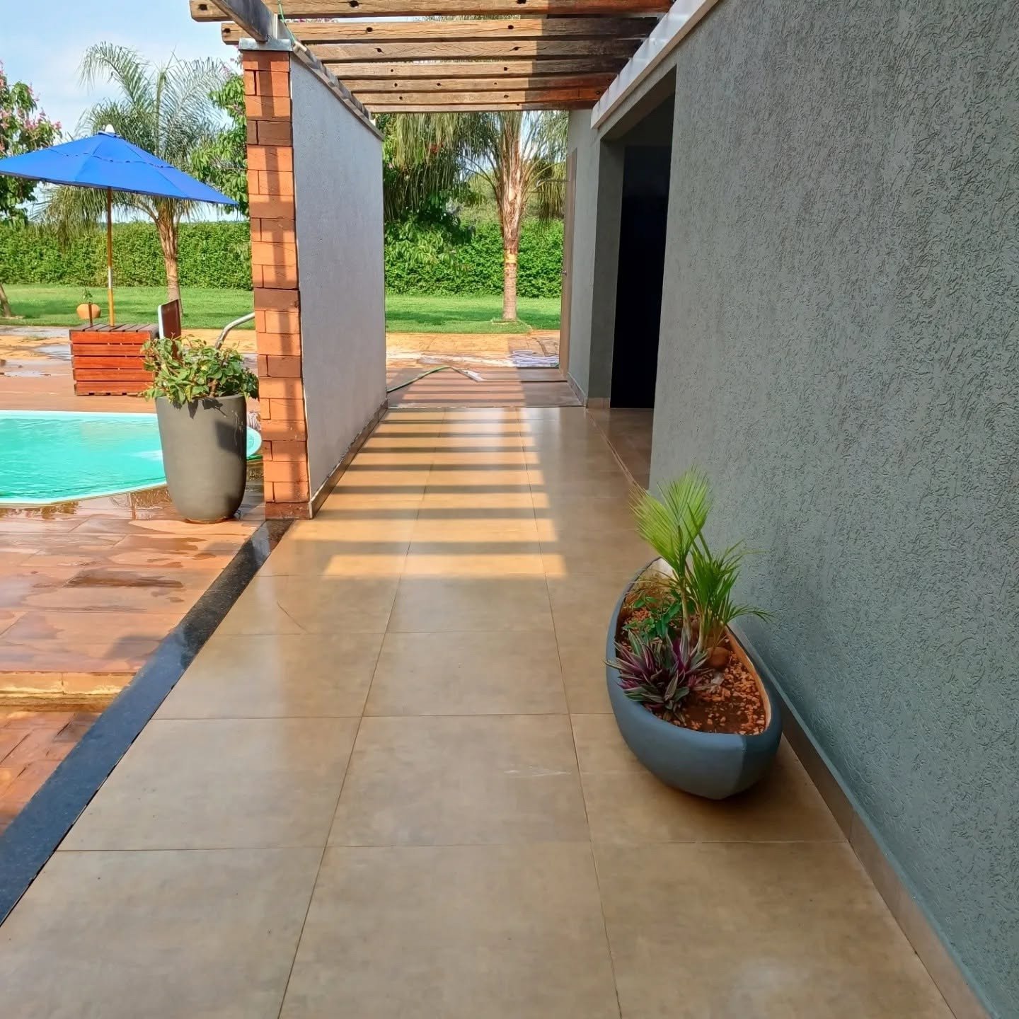 Área externa e lazer - Recanto Novos Ares